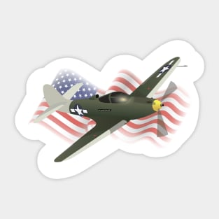 P-39 Airacobra WW2 Airplane Sticker